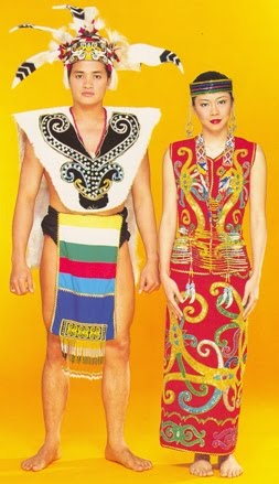 Sarawak Malaysian Tradisional Clothings